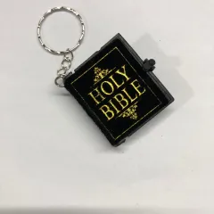 Gift Box Car Electronic Couple Key Chain - Black Gold - View 1
