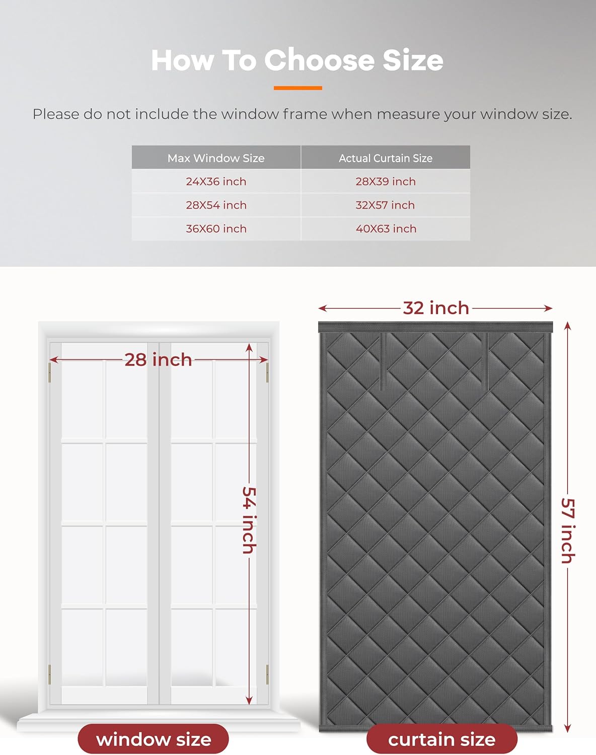 Winter Magnetic Thermal Insulated Door Curtain, Thick Warm Cotton Windproof Privacy Light Blocking Door Screen With Upgrade Buckle For Home Garage Shop Cold Protection — foto 12