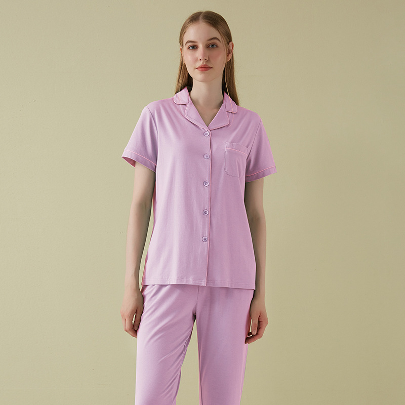 Title 6, Pure Cotton Womens Suit Pajamas