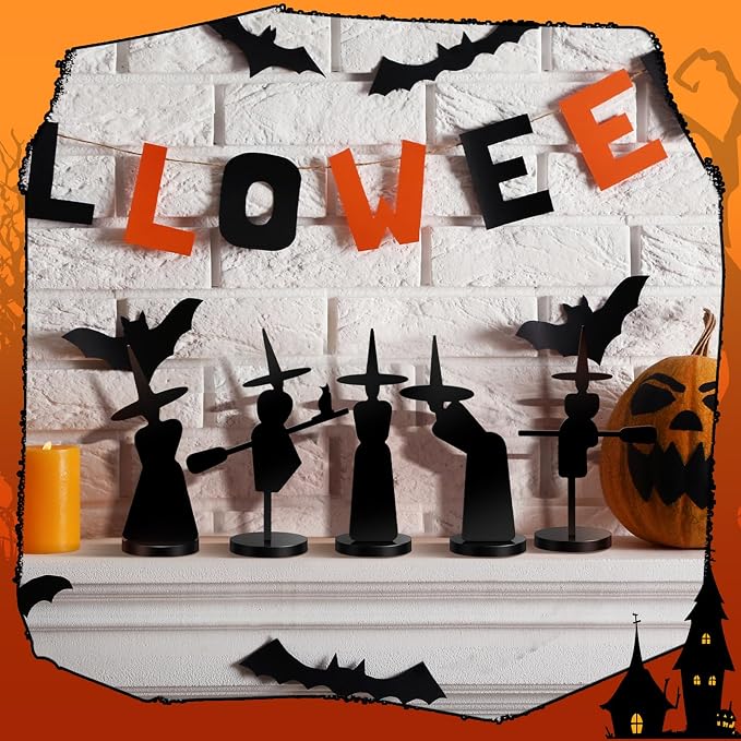 Halloween Witch Figurines Set, picture 3 of 4