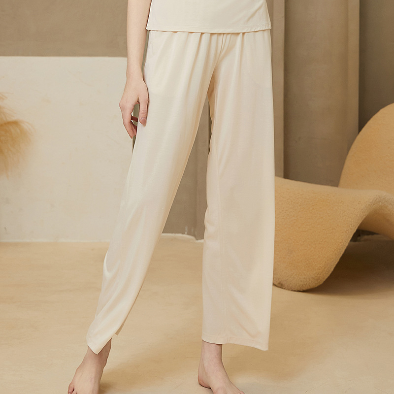 Title 7, Acetate Cotton Drape Wide-leg Mopping Pants