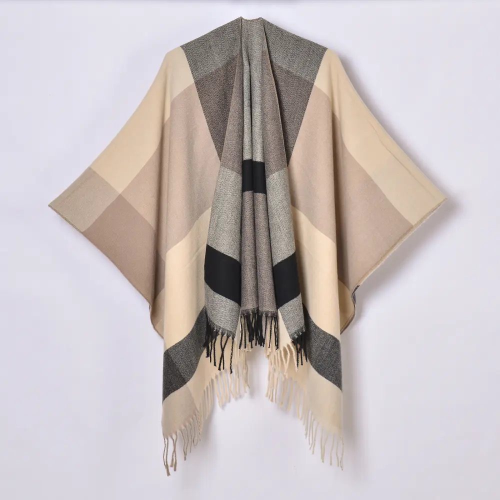 Women's Plaid Shawl