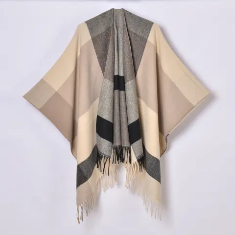 Women's Plaid Shawl