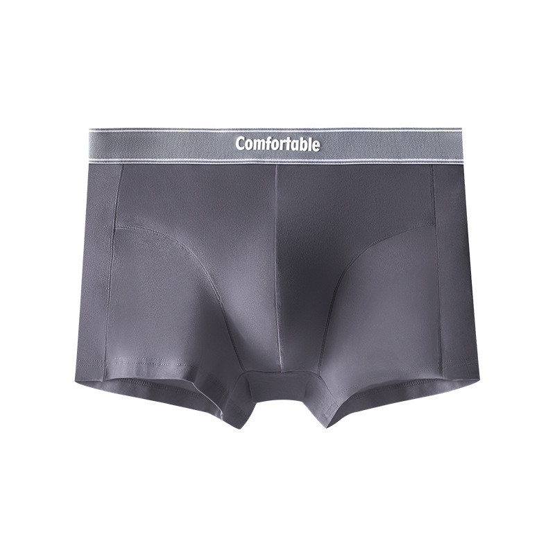 Cotton Men's Underwear Large Size Mid-waist Antibacterial