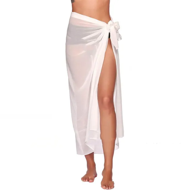 Fashion Ladies Chiffon Beach Dress White - Shop at LoveMi