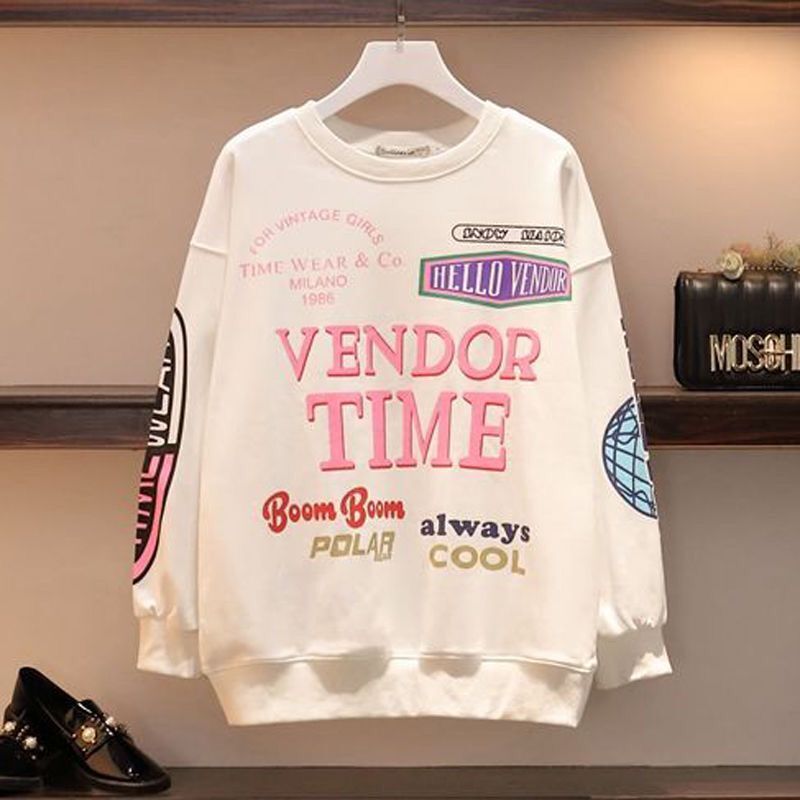 New Student Loose Fashion Sweater Casual Wear Two-piece Suit