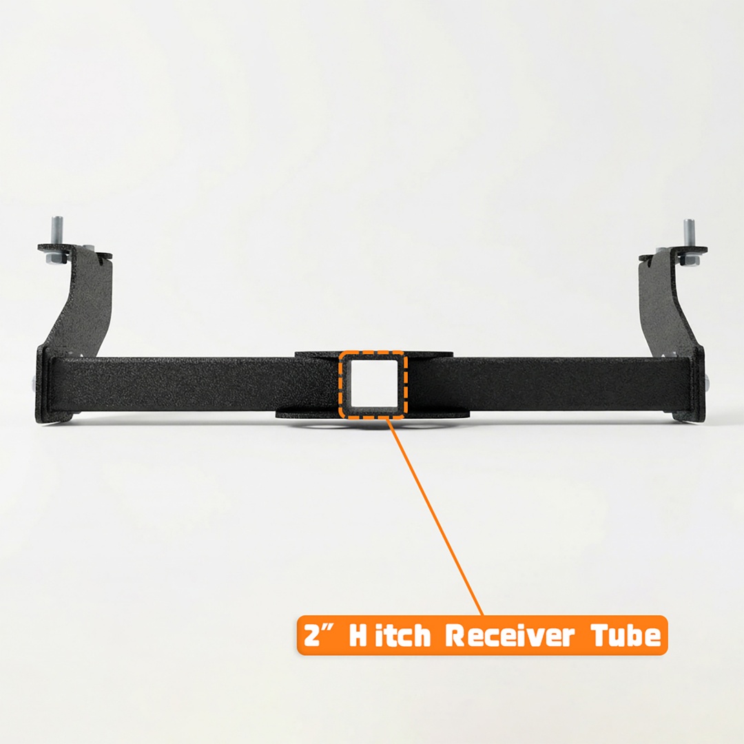 Black Class 3 Tow Trailer Hitch 2 Inch Receiver Compatible With 1983-2011 Ford Ranger  1994-2009 Mazda B2300 B3000 B4000 Pickup — foto 4