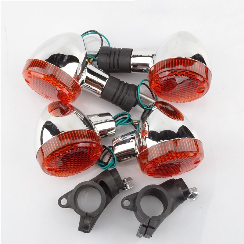 Front and rear turn lamps