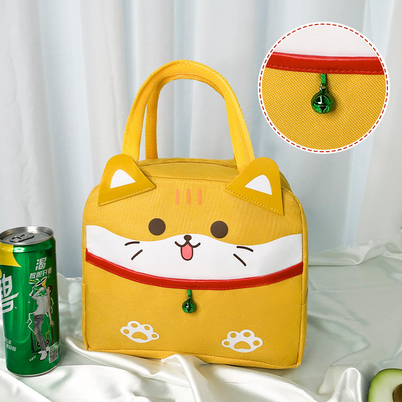 Title 4, Cartoon Portable Lunch Bag Stereo Thickened