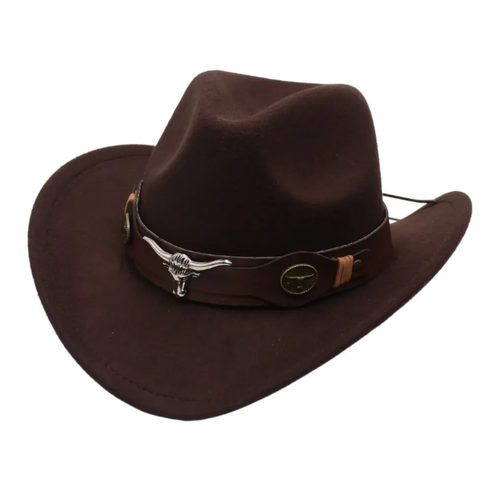 National Style Bull Head Decoration Western Cowboy