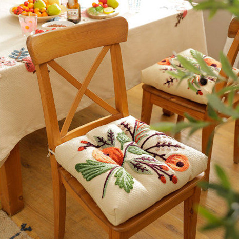 Pastoral Embroidered Extra Thick Student Mat — image 1