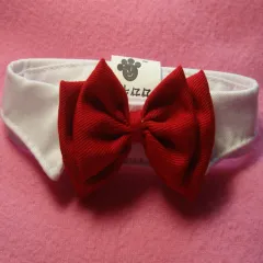 Fashion Pet Supplies Red Bow Cotton Tie - Red - View 1