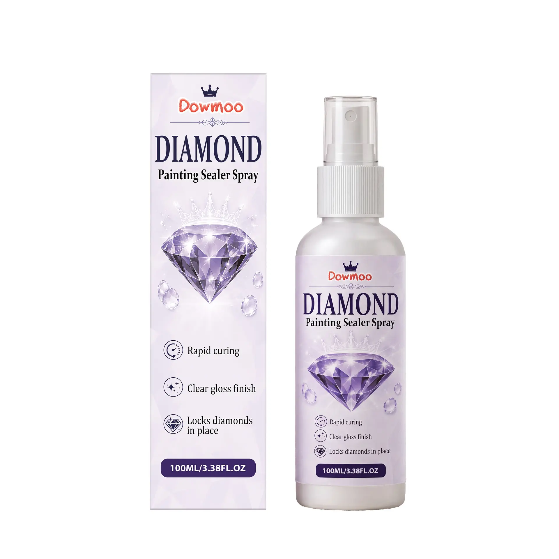 DOWMOO Diamond Painting Curing And Protective Spray