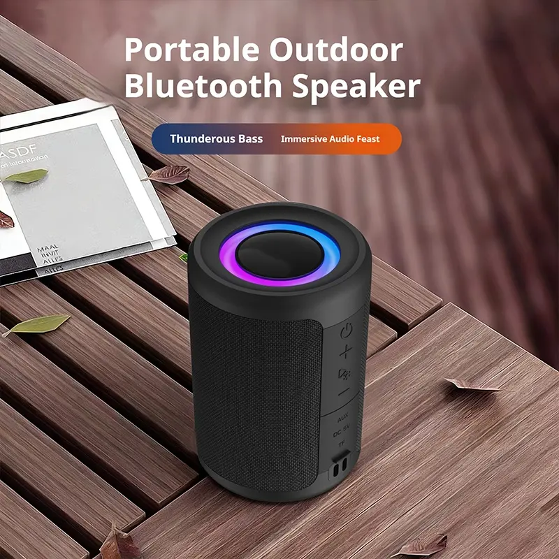 New Portable Bluetooth Speaker Small Bass Music