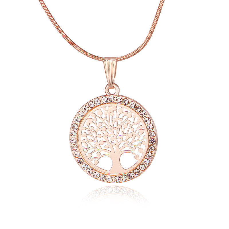 Bracelet Europe and America Big Life Tree Pendant Bracelet