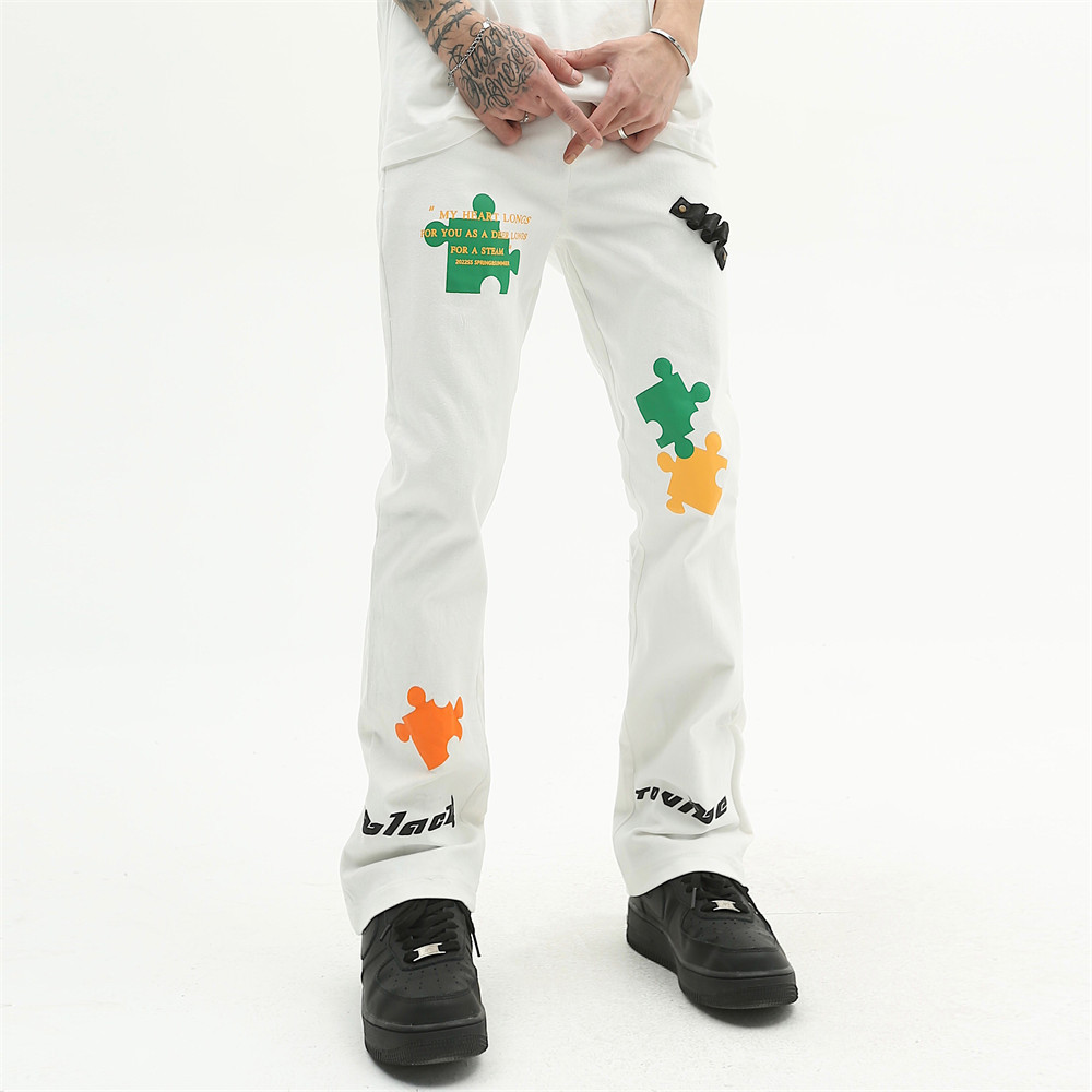 Casual Design Niche Straight Trousers