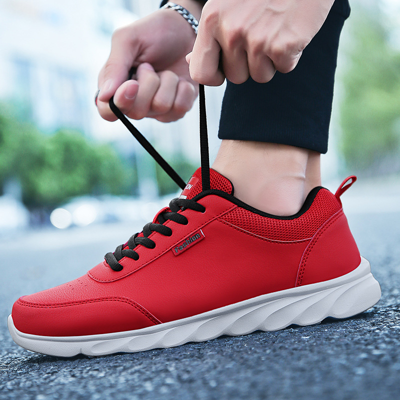 Title 5, Autumn and Winter Large Leather Sports Shoes