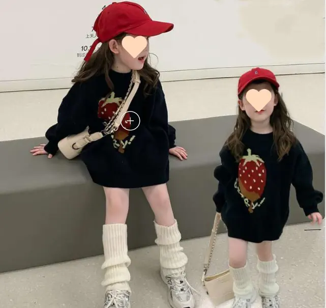 Spring And Autumn Mother-daughter Matching Outfit Western