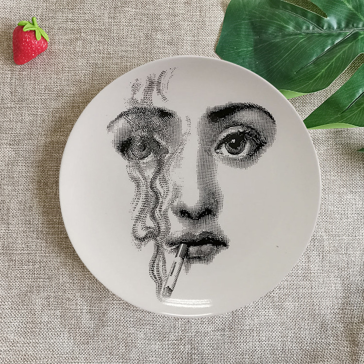 Title 22, Background Wall Ceramic Hanging Plate Wall Deco...