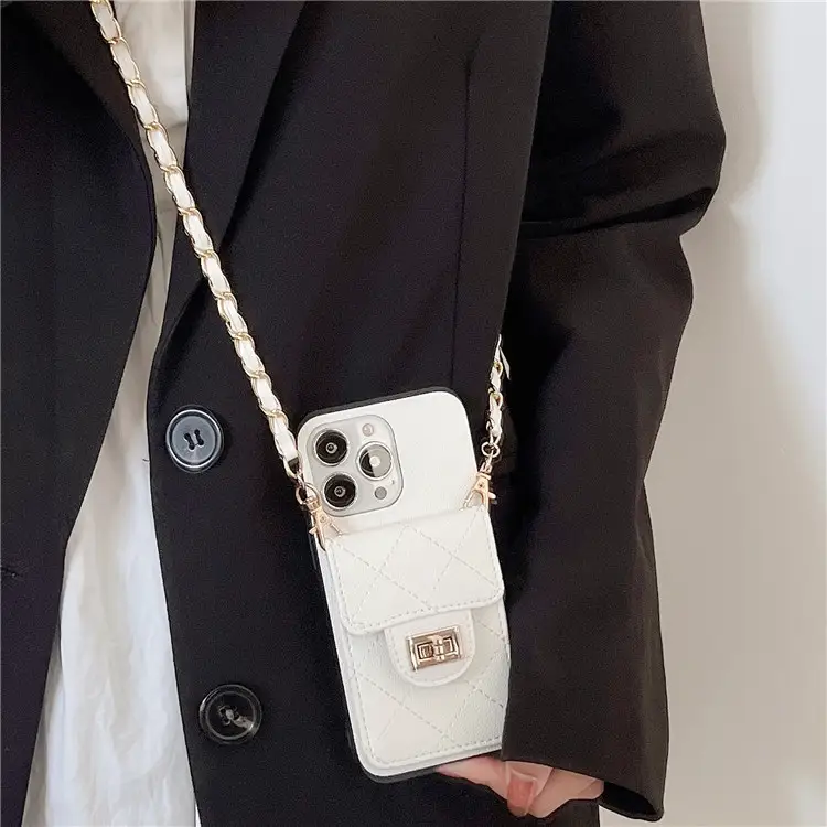 Diagonal Chain All-inclusive Mobile Phone Case