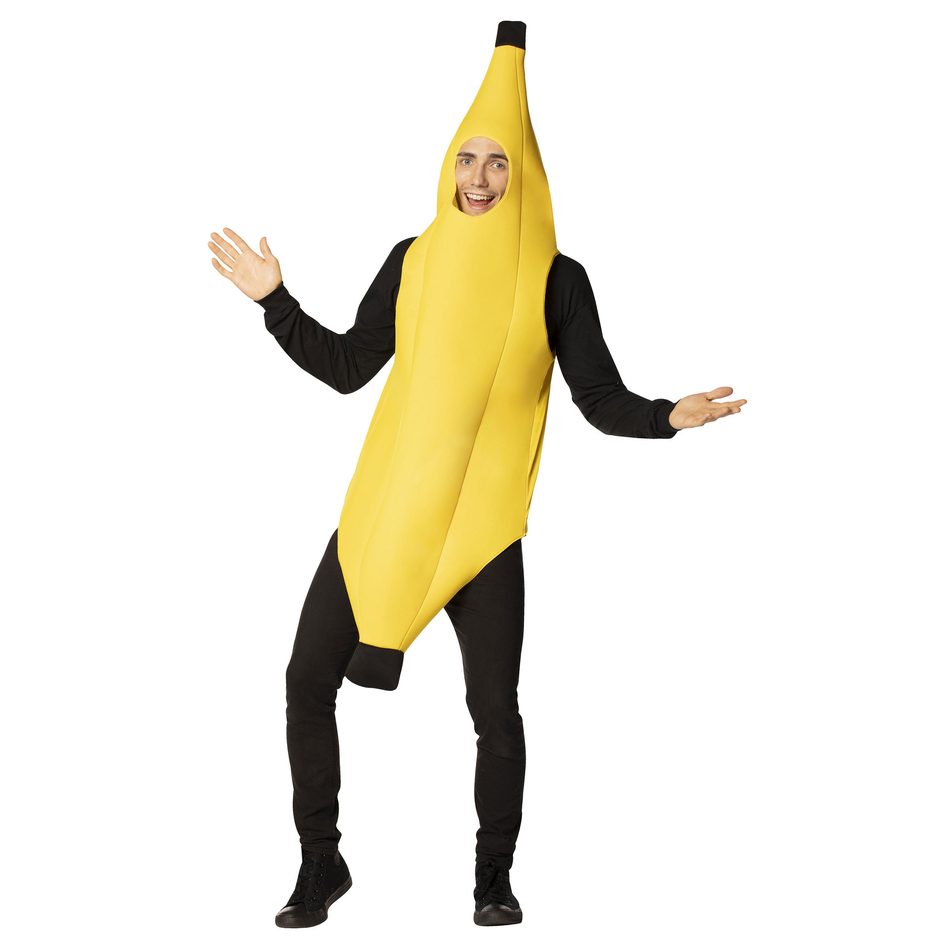 Halloween Carnival Party Costume Banana Prop Stage Performance Costume Banana M - Shop at LoveMi