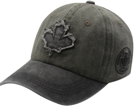 Men's Washed Old Color Matching Spring And Autumn Summer Hat