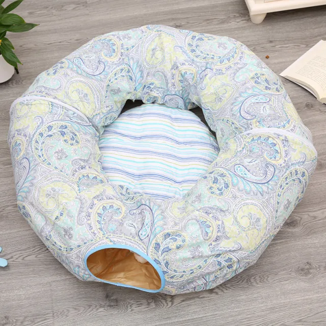 The New Pet Cat Tunnel Sleeping Nest Can Accommodate Folding Cat Channel Intellectual Cat Toy Korean Lan Quanyue - Shop at LoveMi