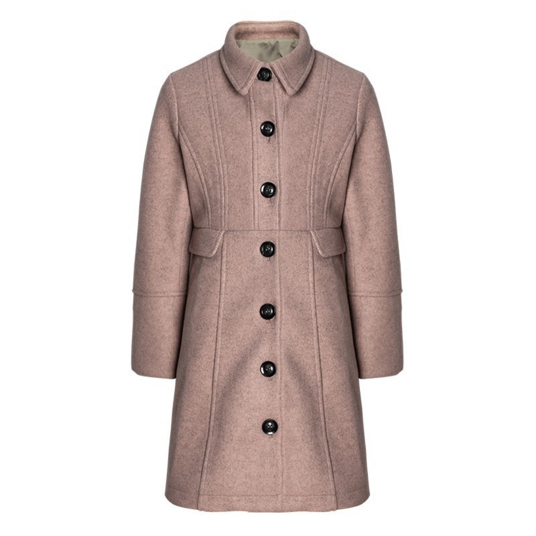 Girls Thick Warm Long Overcoat Vintage Wool Winter Coat Autumn 3-9Y — image 12