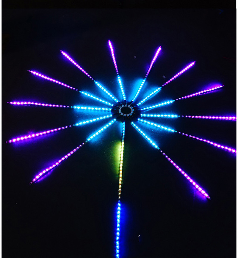 Title 4, LED Voice-activated Marquee Fireworks Light Ful...