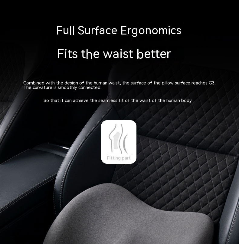 Title 6, Car Backrest Cushion And Lumbar Pillow