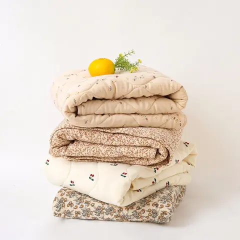 Cute Printed Quilt Newborn Blanket