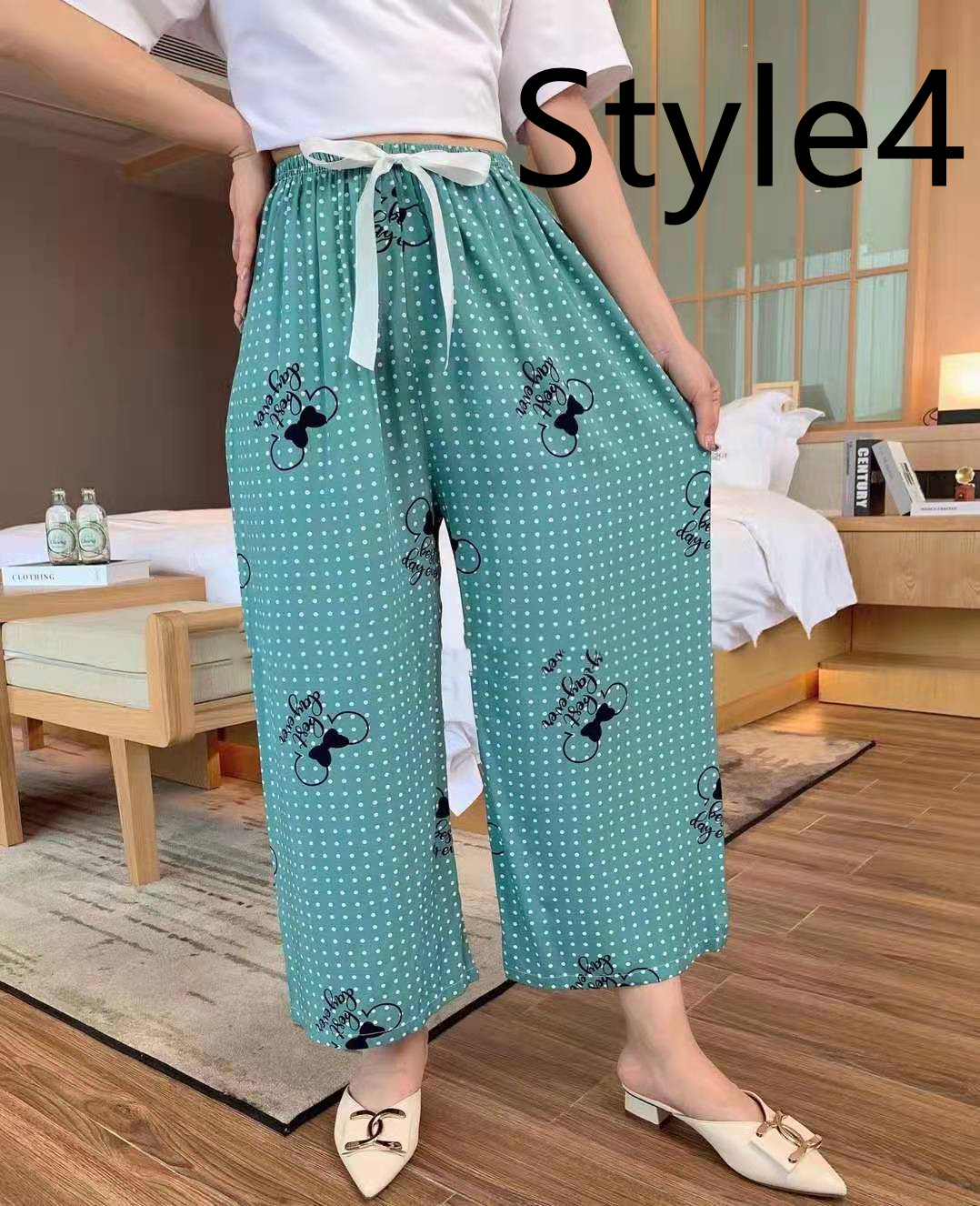 Title 29, Cotton Silk Pajama Pants, Thin Cotton Silk Wide...