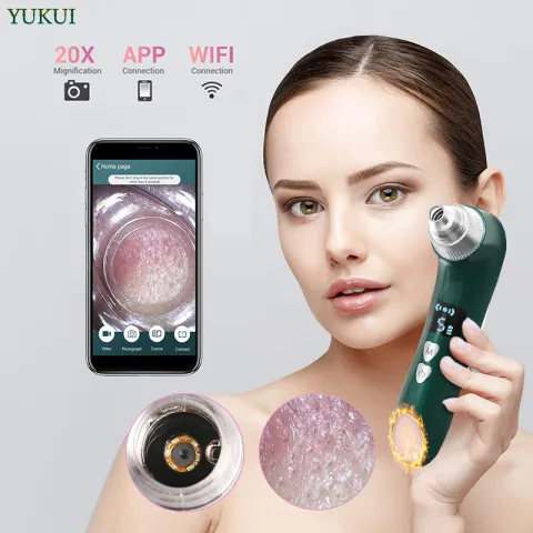 Heating Blackhead Instrument Visualizing Rechargeable Pore Cleaner