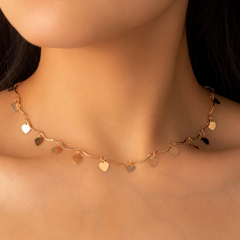 Geometric Female Collarbone Chain Planet Sun Flower Temperament