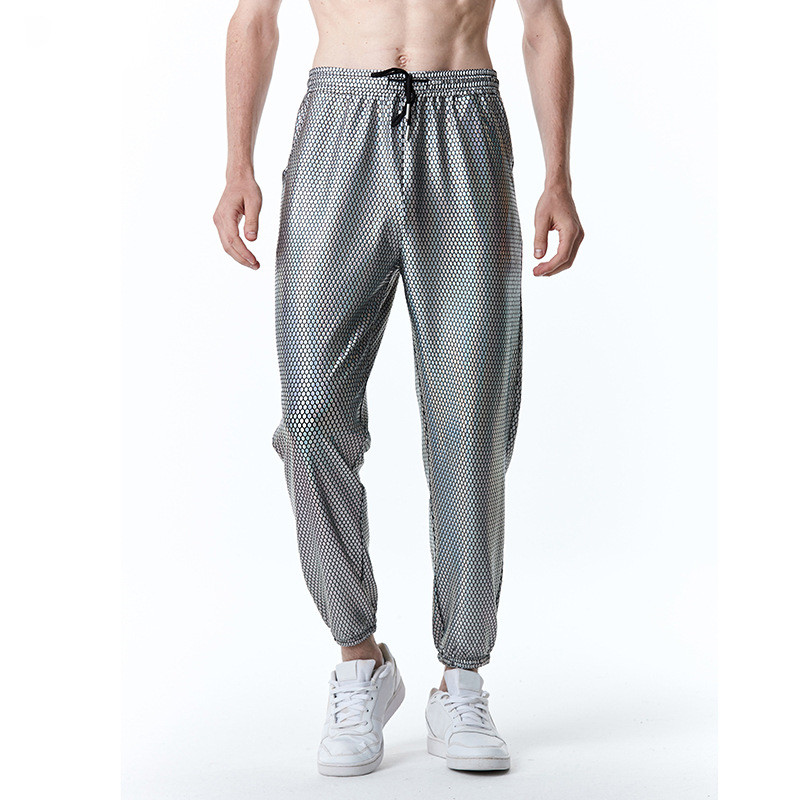 Title 3, Diamond Gilded Printed Casual Pants