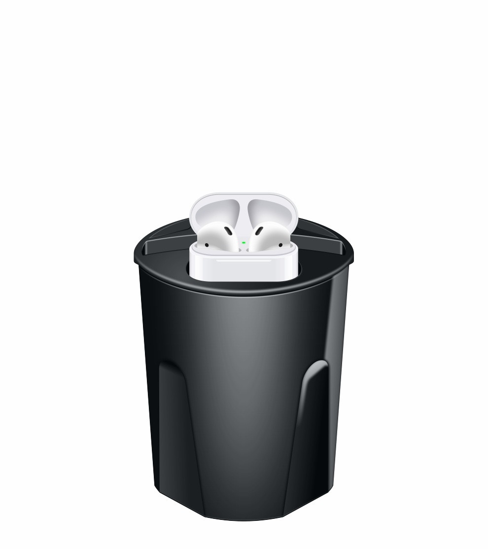 Fast Two In One Car Wireless Charging Cup - Image 2