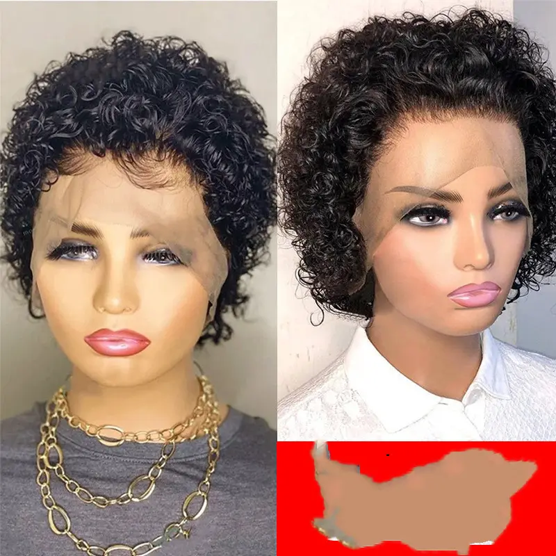 European And American Lace Wig Pixie Head