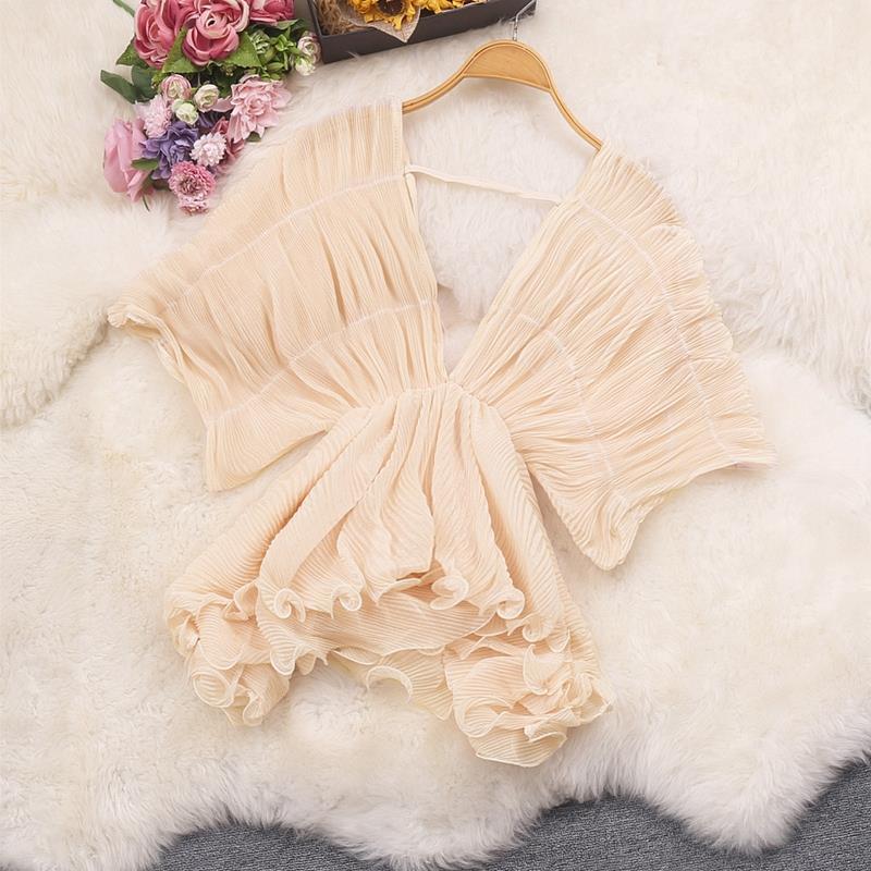 Chiffon V-Neck Blouse, picture 2 of 6