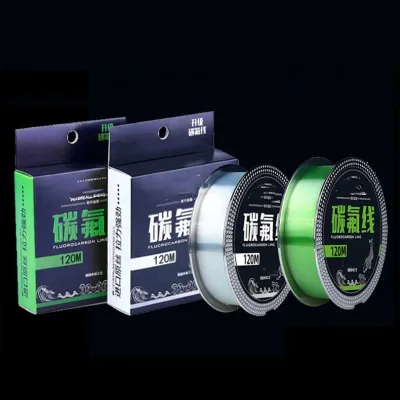 Fishing Gear Carbon Fluorine 120 Meter Soft Anti Roll Nylon Fishing Line