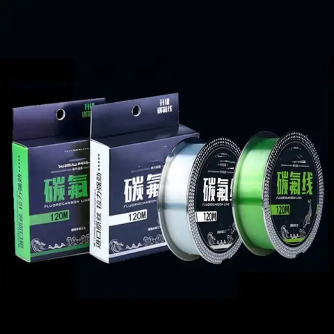 Fishing Gear Carbon Fluorine 120 Meter Soft Anti Roll