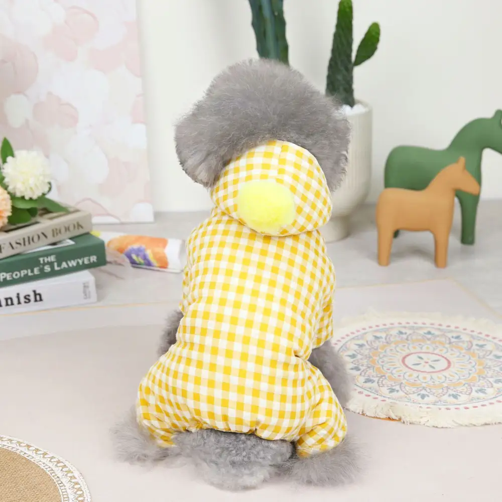 Colorful Fur Ball Four-legged Cotton Cloth Warm Autumn