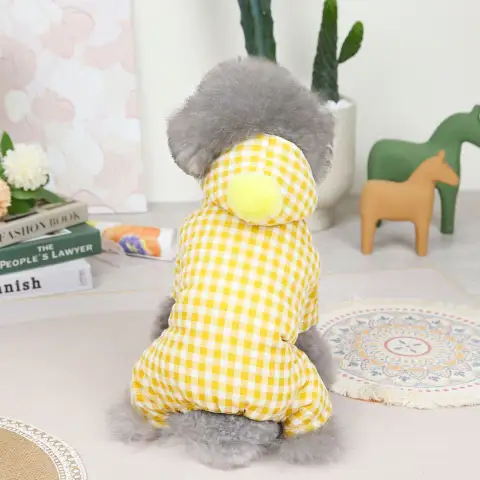 Colorful Fur Ball Four-legged Cotton Cloth Warm Autumn