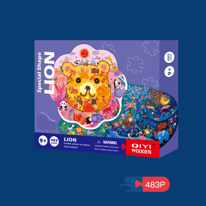 Lion 483 Piece Puzzle