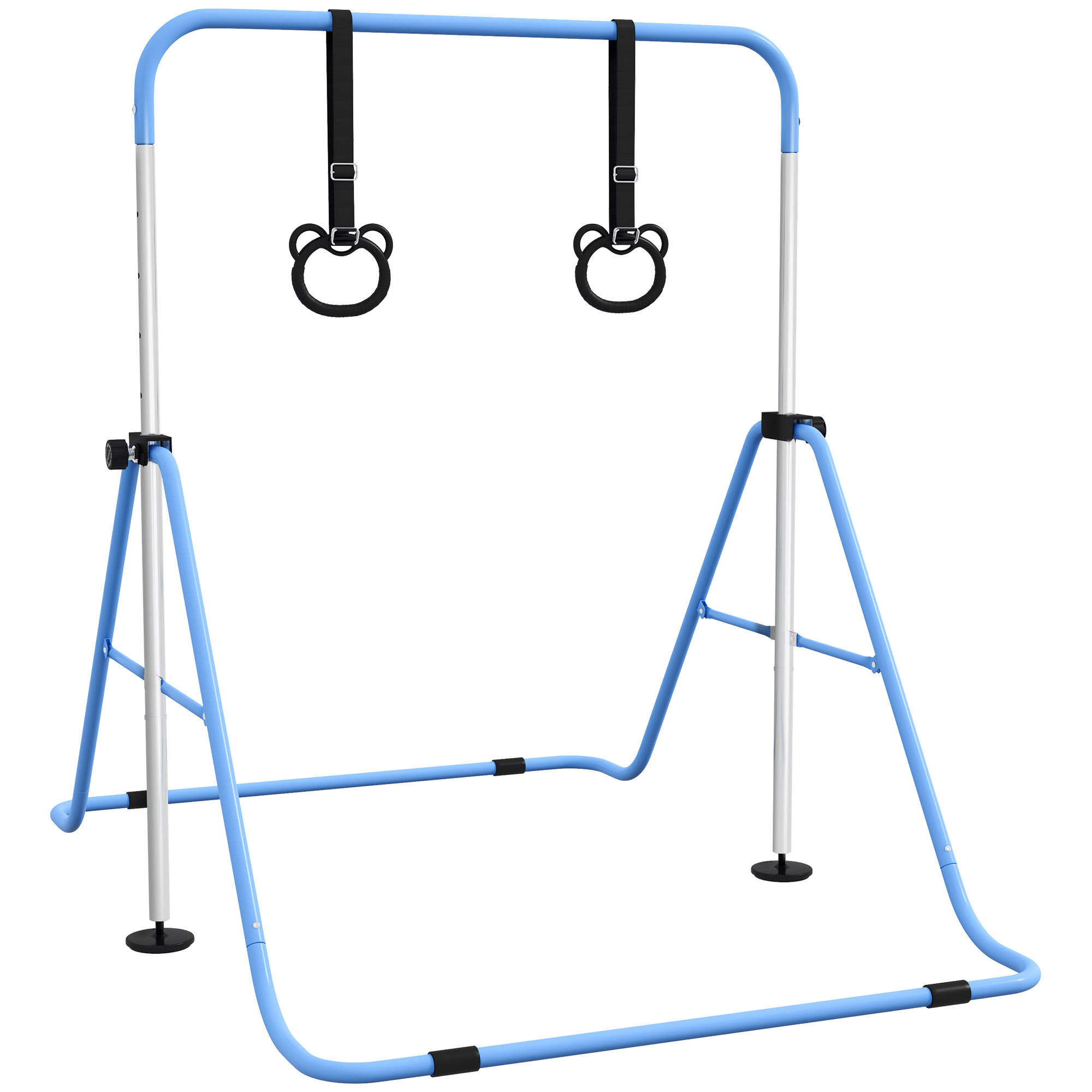 Adjustable Height And Foldable Children's Gymnastics Horizontal Bar With Anti — image 3