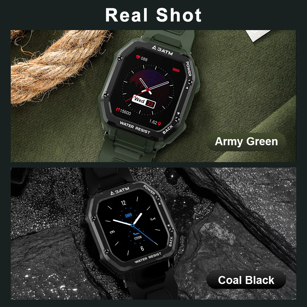Outdoor Sports Rugged Smart Watch 1.69 Inches