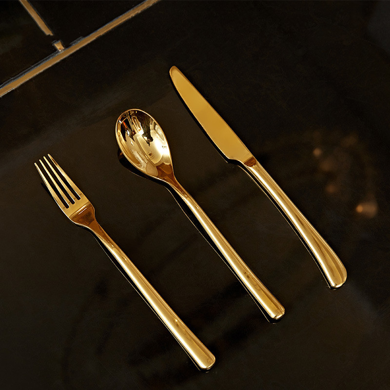 Title 7, Steak Knife Fork Spoon Meal Plate Full Set Of T...