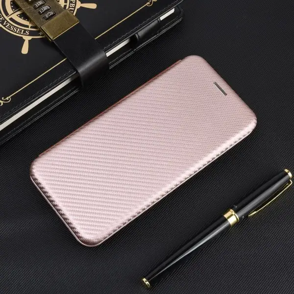 Brushed Carbon Fiber Phone Protective Holster