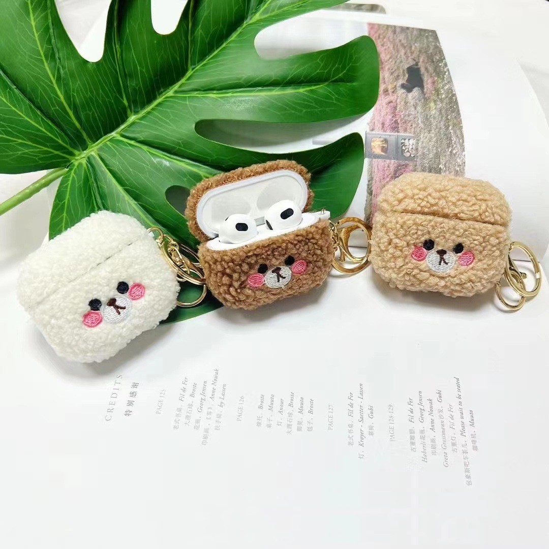 Cute Plush Earphone Cover Protection - Image 6