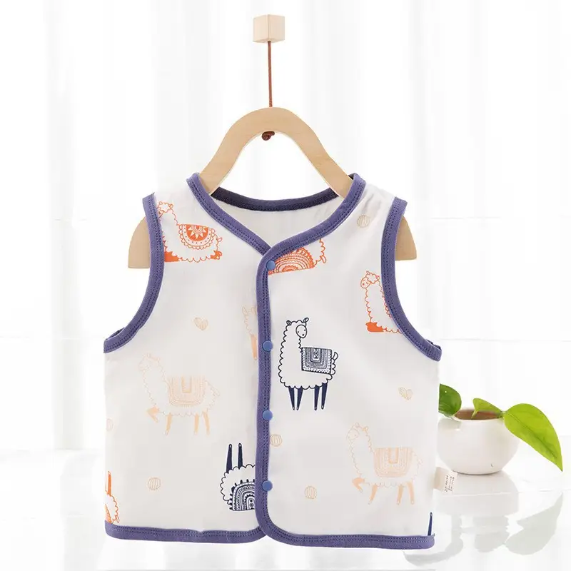 Girls Fashion Individuality Baby Vest Pure Cotton
