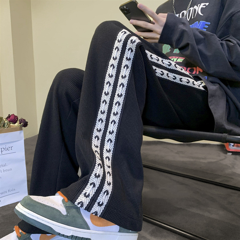 Men's Plush Casual Pants Ins Warm And Thickened